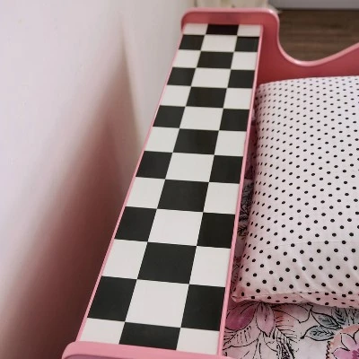 Twin Naglin Racing Car Bed With Led Headlight Pink - HOMES: Inside + Out - Image 7