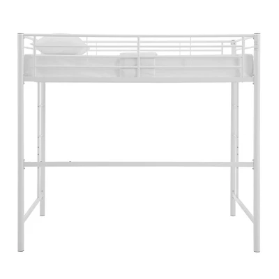 Twin Size Metal Platform Loft Bed - Saracina Home - Image 4