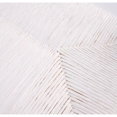 Badger Basket Kid's Storage Bench With Woven Top And Baskets White - Image 9