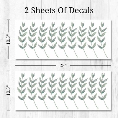 Greenery Wall Decor - Decalcomania - Image 4