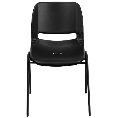 Flash Furniture HERCULES Series 440 Lb. Capacity Kid's Ergonomic Shell Stack Chair With 12" Seat Height - Image 10