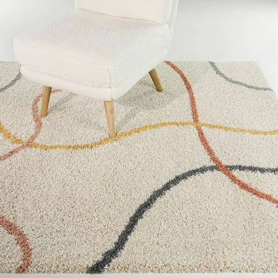 Emanuel Abstract Kids' Rug Cream - Balta Rugs