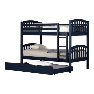 Ulysses Bunk Beds With Trundle Blue - South Shore - Image 11