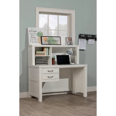 Kids' Highlands Desk With Hutch White - Hillsdale Furniture - Image 6