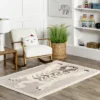 NuLOOM Naima Tiger Machine Washable Kids Area Rug