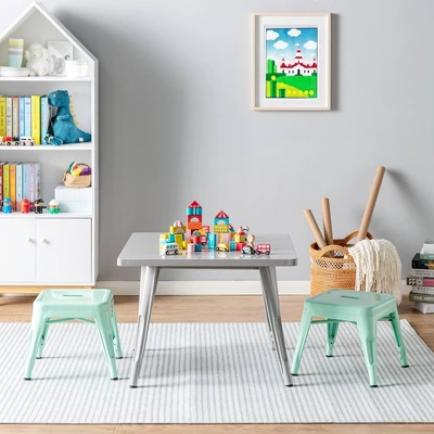 Set Of 2 Kids' Activity Stools - ACEssentials - Image 8