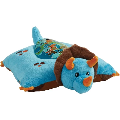 Sleeptime Lite Dinosaur Plush LED Nightlight Blue - Pillow Pets - Image 2