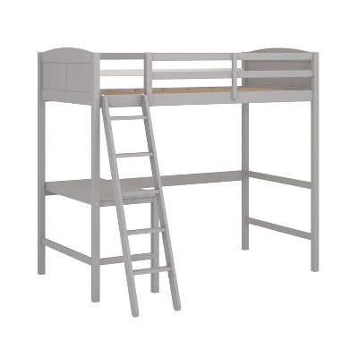 Twin Alexis Wood Arch Loft Bed With Desk - Hillsdale Furniture - Image 8