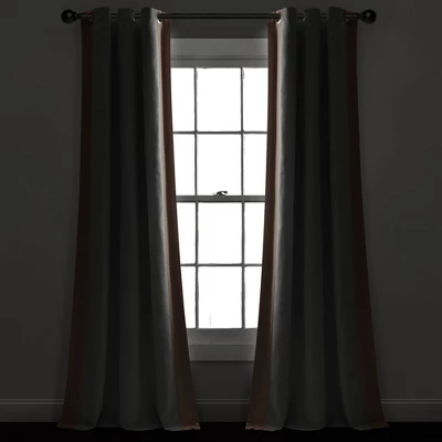 40"x84" Kids' Block Border 100% Lined Grommet Blackout Single Window Curtain Panel - Lush Décor - Image 7