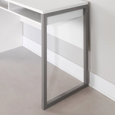 Hourra Work Desk Pure White - South Shore - Image 3