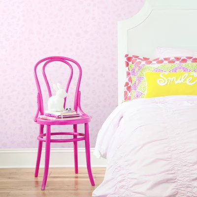 Disney Princess Glitter Icons Peel And Stick Wallpaper Pink - RoomMates - Image 5