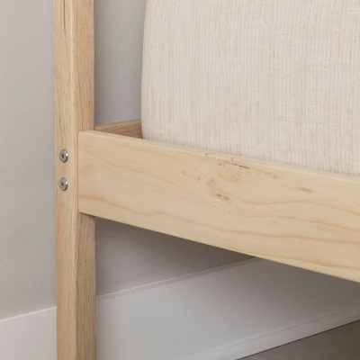 Sweedi Wooden Bed Natural Wood - South Shore - Image 3