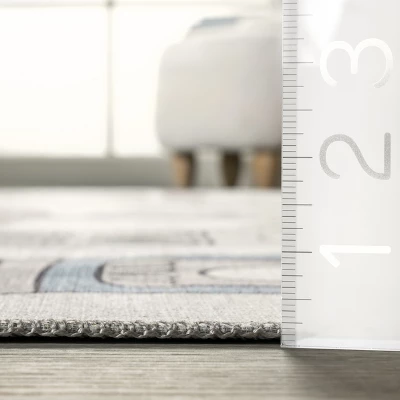 NuLOOM Chalea Kids Town Machine Washable Area Rug - Image 2