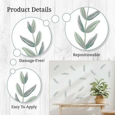 Greenery Wall Decor - Decalcomania - Image 3