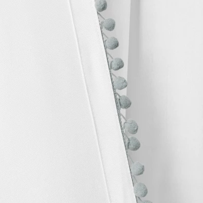 Pom Pom Window Curtain Panel - Lush Décor - Image 4