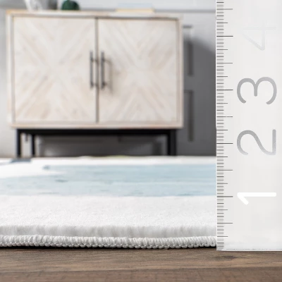 NuLOOM Elain Cheerful Elephant Machine Washable Kids Area Rug - Image 2