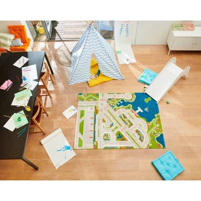 52.5"x71" Mini City 3D Play Rug - IVI - Image 2