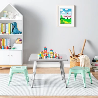 Set Of 2 Kids' Activity Stools - ACEssentials - Image 2