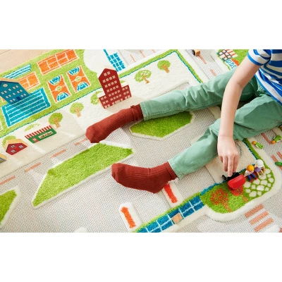 52.5"x71" Mini City 3D Play Rug - IVI - Image 16
