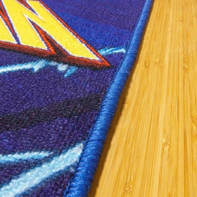 Marvel Spider-Man Web 54"x78" Area Rug Blue - Image 2