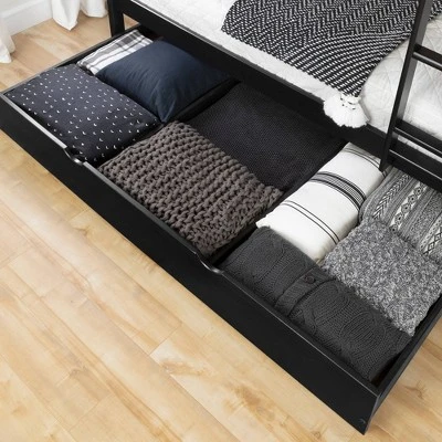 Fakto Bunk Beds With Trundle Matte Black - South Shore - Image 5