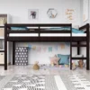Twin Ashanti Wood Loft Bed - Room & Joy