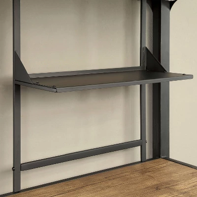 Twin Navii Industrial Loft Bed Black - HOMES: Inside + Out - Image 5