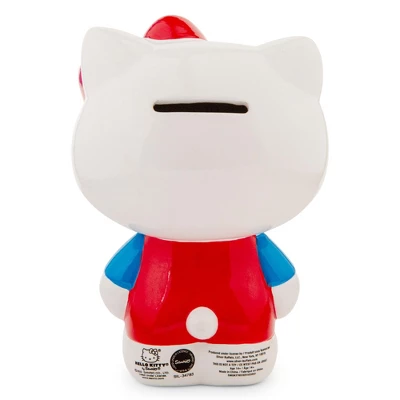 Silver Buffalo Sanrio Hello Kitty 6-Inch Ceramic Figural Coin Bank Storage - Image 2