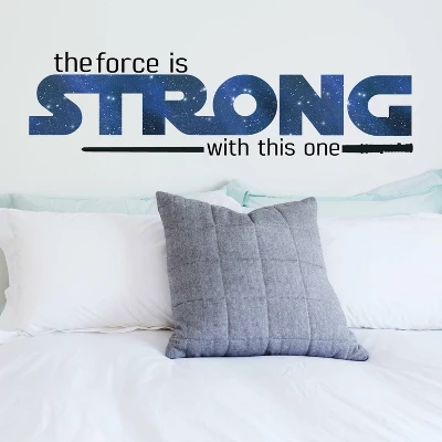 Roommates Star Wars Classic The Force Is Strong Peel And Stick Wall Decal - Image 3