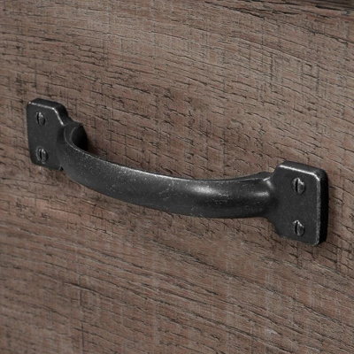 Full Asten Mates Bed With 3 Drawers Fall Oak - South Shore