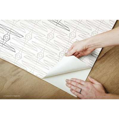 Star Wars Tie Fighter Peel And Stick Wallpaper - RoomMates - Image 3