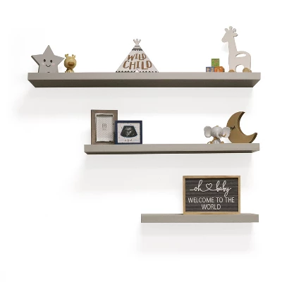 Slimline Low Profile Floating Shelf For Kids' Room - InPlace - Image 4