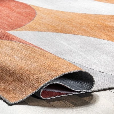 NuLOOM Ilana Retro Machine Washable Kids Area Rug - Image 3