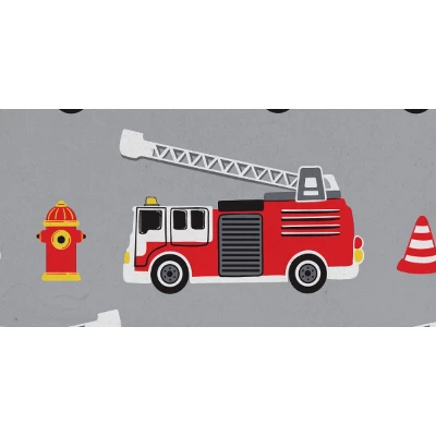 Fire Truck Print Kids' Apron - MU Kitchen - Image 2