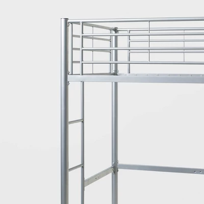 Twin Size Metal Platform Loft Bed - Saracina Home - Image 3