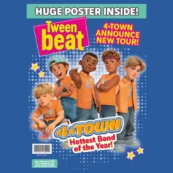 Women's Turning Red 4*Town Magazine Cover Racerback Tank Top