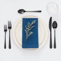 20pc Harrington Flatware Set Black - Threshold™