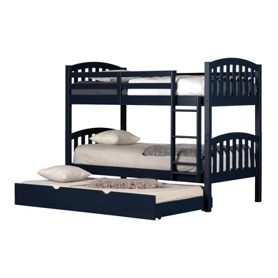 Ulysses Bunk Beds With Trundle Blue - South Shore - Image 10
