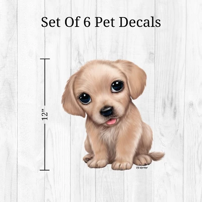 Cats & Dogs Wall Decor - Decalcomania - Image 3