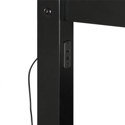 Full Over Full Petty Wood Bunk Bed With USB Port - Room & Joy - Image 6