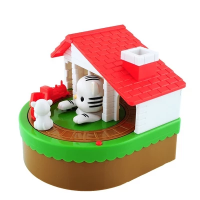 Ready! Set! Play! Link Cat And Mouse Money Stealing Piggy Coin Bank - Image 2