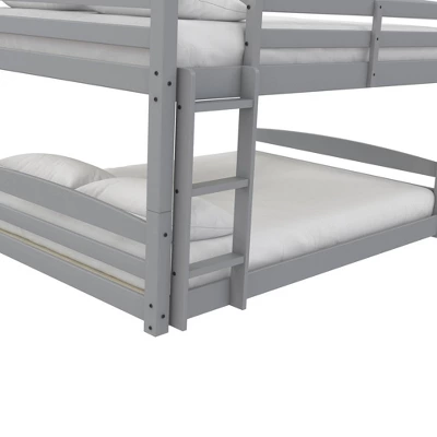 Full Over Full Alaina Floor Wood Bunk Bed - Room & Joy - Image 10