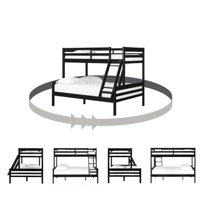 Induzy Solid Wood Bunk Beds Matte Black - South Shore - Image 8