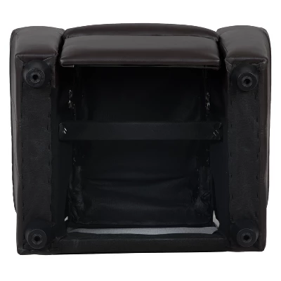 Flash Furniture Contemporary Kids Recliner With Cup Holder And Headrest - Image 11