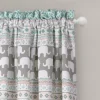 Elephant Striped Window Curtain Panels - Lush Décor