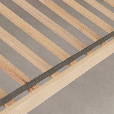 Sweedi Wooden Bed Natural Wood - South Shore - Image 2