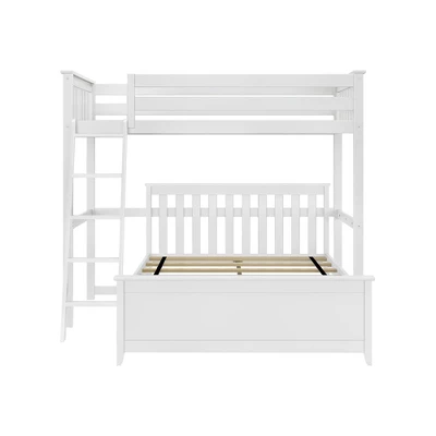 Max & Lily L-Shaped Twin Over Full Bunk Bed - Image 2