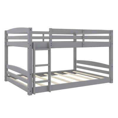 Full Over Full Alaina Floor Wood Bunk Bed - Room & Joy - Image 5