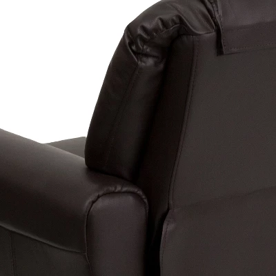 Flash Furniture Contemporary Kids Recliner With Cup Holder And Headrest - Image 9