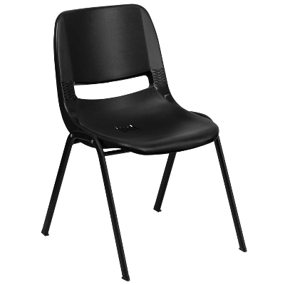 Flash Furniture HERCULES Series 440 Lb. Capacity Kid's Ergonomic Shell Stack Chair With 12" Seat Height - Image 11